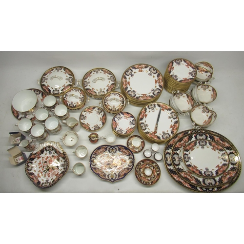 1150 - Large collection of Royal Crown Derby 'Derby Japan' and other patten dinner and tea wares, to incl. ... 