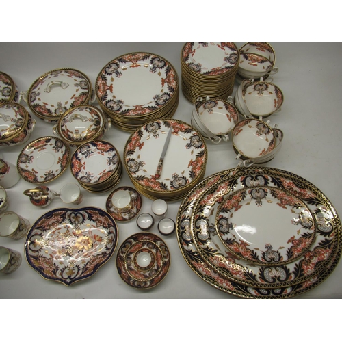 1150 - Large collection of Royal Crown Derby 'Derby Japan' and other patten dinner and tea wares, to incl. ... 