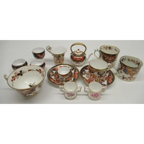 1150 - Large collection of Royal Crown Derby 'Derby Japan' and other patten dinner and tea wares, to incl. ... 