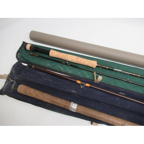 1282 - Sage 9ft 6ins XP796 Graphite IIIe B No.7 Fly Rod, by Simpsons of Turnford Herts, in makers own bag a... 