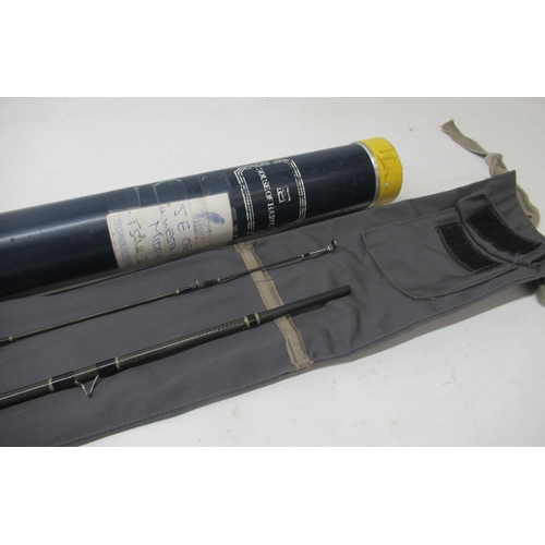 1281 - Hardy 'Ultralite' 10ft 2 piece #7 Fly Rod in makers own bag and blue metal tube