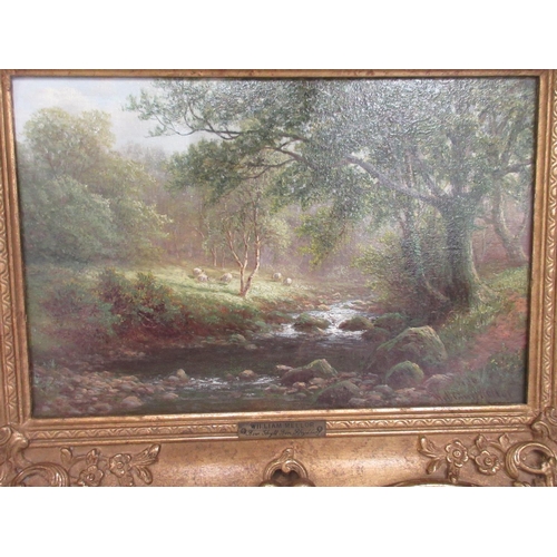 1309 - William Mellor (British 1851-1931); 'Bow Ghyll Ben Rhydding' and 'Old Mill Nr Knaresborough' pair of... 