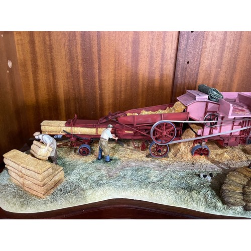 1145 - Border Fine Arts Millenium Special Limited Edition 'The Threshing Mill', model No. B0361 by Ray Ayre... 