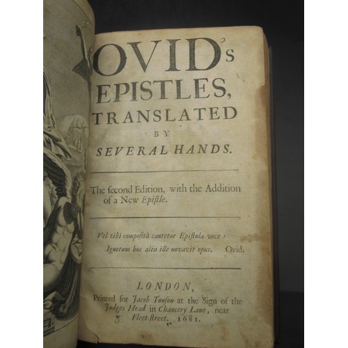 1275 - Ovids Epistles, Translated by Several Hands, The Second Edition with the Addition of a New Epistle, ... 