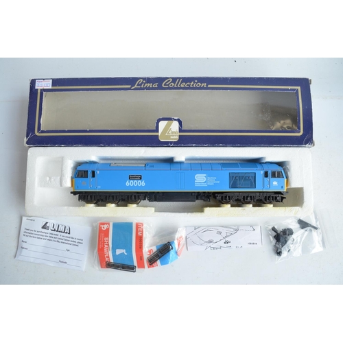 1148 - Seven OO diesel electric locomotive models from Lima and Hornby to include Hornby 0-4-0 BR double ar... 