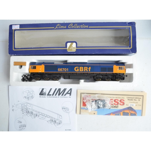 1148 - Seven OO diesel electric locomotive models from Lima and Hornby to include Hornby 0-4-0 BR double ar... 