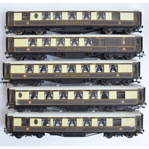 1151 - Collection of previously used OO gauge railway wagons and coaches to include 5x boxed Super Detail s... 