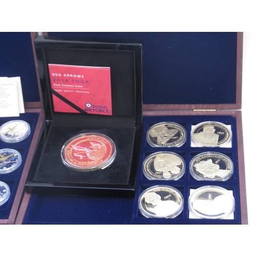 775 - Mixed collection of plated cupro-nickel coins, partial and full sets predominantly from Windsor Mint