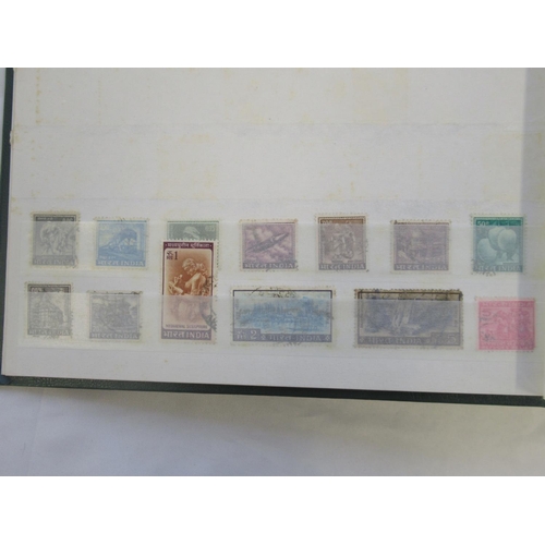 819 - Two albums cont. c19th/c20th India & States, South Africa, Transvaal, etc. stamps