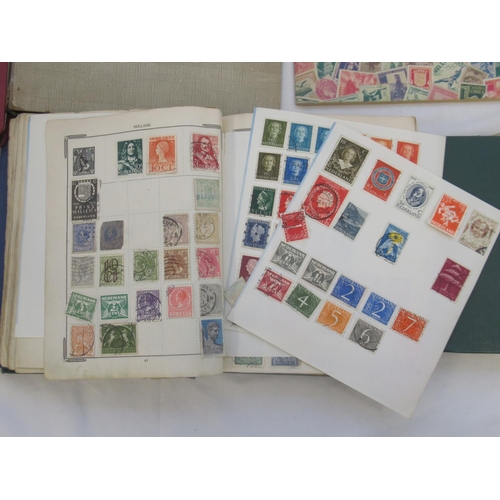 823 - Collection of c20th British/International stamps and FDCs in 21 albums/folders and loose