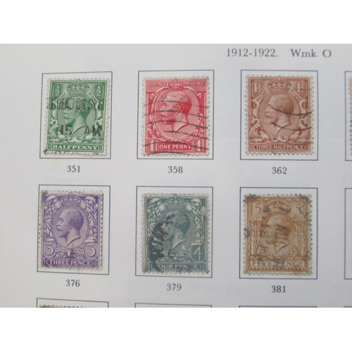 824 - Stanley Gibbons Great Britain and a New Zealand stamp album cont. c19th/20th stamps, both partially ... 