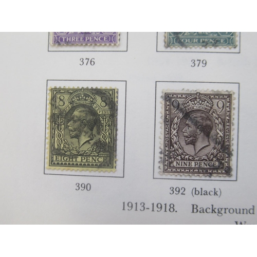 824 - Stanley Gibbons Great Britain and a New Zealand stamp album cont. c19th/20th stamps, both partially ... 