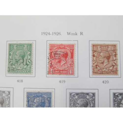 824 - Stanley Gibbons Great Britain and a New Zealand stamp album cont. c19th/20th stamps, both partially ... 