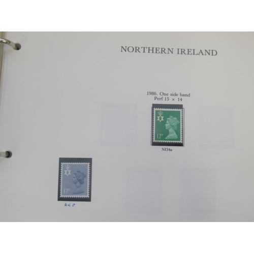 824 - Stanley Gibbons Great Britain and a New Zealand stamp album cont. c19th/20th stamps, both partially ... 