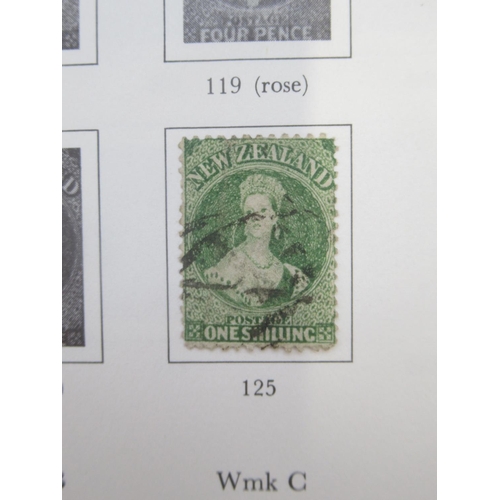 824 - Stanley Gibbons Great Britain and a New Zealand stamp album cont. c19th/20th stamps, both partially ... 