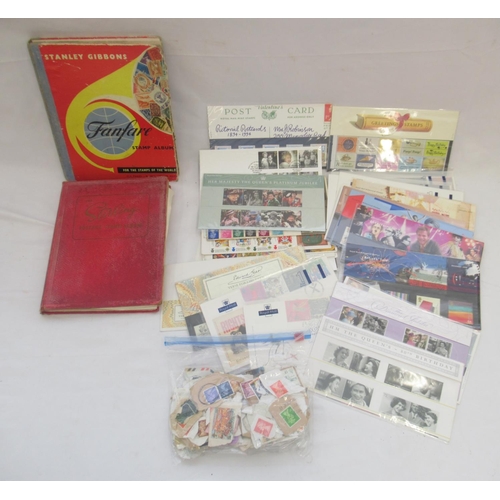 826 - Collection of British stamps, FDCs & Royal Mail Millennium Stamps in 2 albums and loose