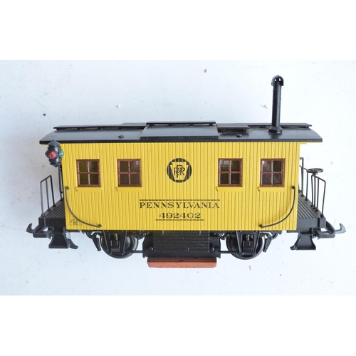 1167 - Collection of G gauge railway models to include Bachmann Big Haulers 91242 4-6-0 Baldwin 10 wheeler ... 