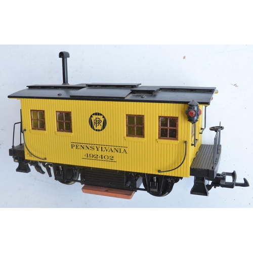 1167 - Collection of G gauge railway models to include Bachmann Big Haulers 91242 4-6-0 Baldwin 10 wheeler ... 