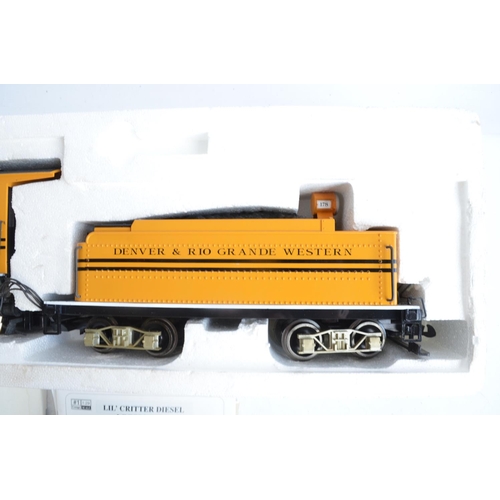 1167 - Collection of G gauge railway models to include Bachmann Big Haulers 91242 4-6-0 Baldwin 10 wheeler ... 