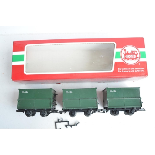 1167 - Collection of G gauge railway models to include Bachmann Big Haulers 91242 4-6-0 Baldwin 10 wheeler ... 