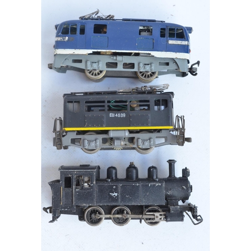 1169 - Collection of vintage Japanese made mostly KTM HO gauge railway models and track, all in well used c... 