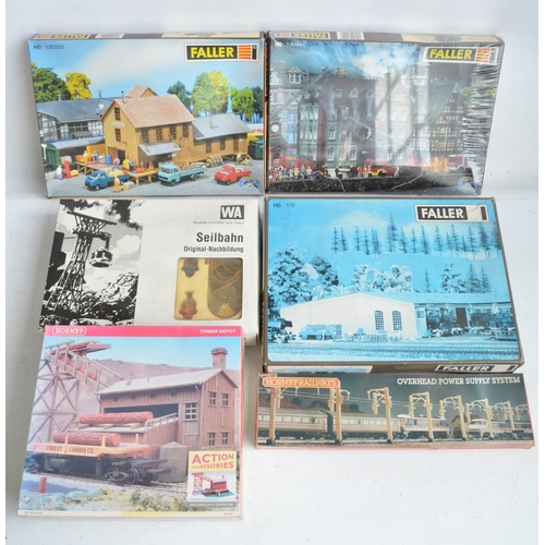 1170 - Collection of OO/HO gauge railway accessories from Faller, Hornby, Noch, Brawa, Preiser etc includin... 