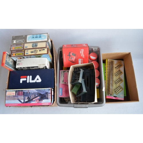 1170 - Collection of OO/HO gauge railway accessories from Faller, Hornby, Noch, Brawa, Preiser etc includin... 