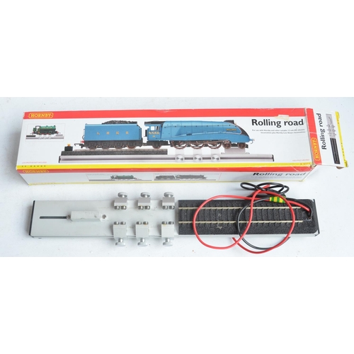 1173 - Collection of model railway accessories to include digital train controllers, Hornby Rolling Road, O... 