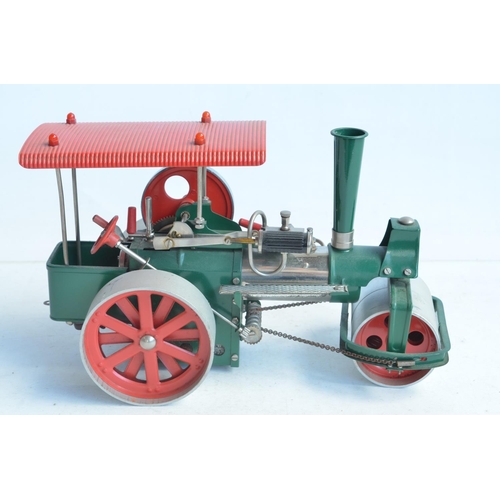 1178 - Wilesco D365 Old Smokey live steam roller, set appears never run with no heat marks/staining to boil... 