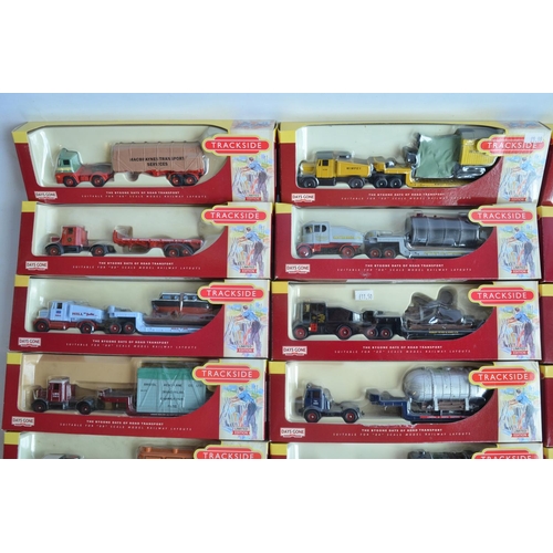 1188 - Thirty two boxed Lledo limited edition 1/76 scale (OO gauge) diecast model trucks, all cabs with tra... 