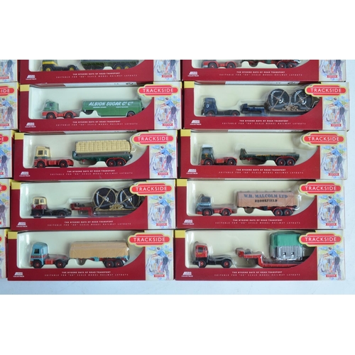 1188 - Thirty two boxed Lledo limited edition 1/76 scale (OO gauge) diecast model trucks, all cabs with tra... 