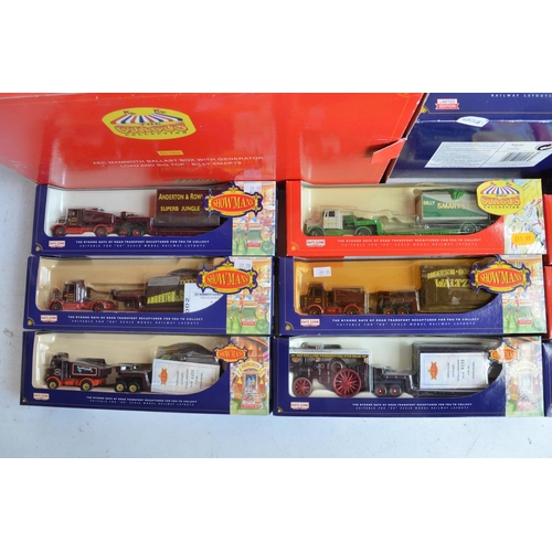 1190 - Collection of limited edition 1/76 scale (OO gauge) diecast circus, fairground and brewing themed mo... 