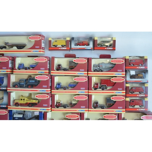 1191 - Forty one diecast model vehicles from Corgi's 1/76 scale (OO gauge) Trackside range including limite... 