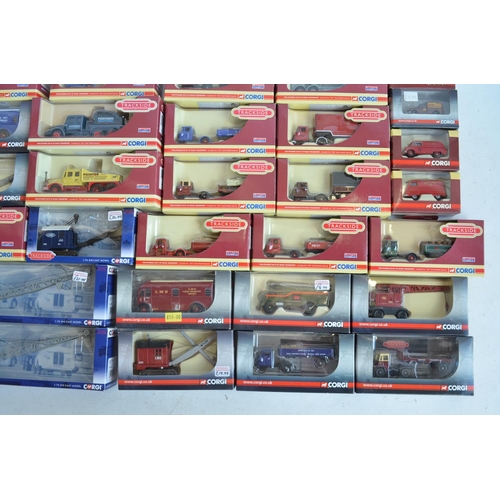 1191 - Forty one diecast model vehicles from Corgi's 1/76 scale (OO gauge) Trackside range including limite... 