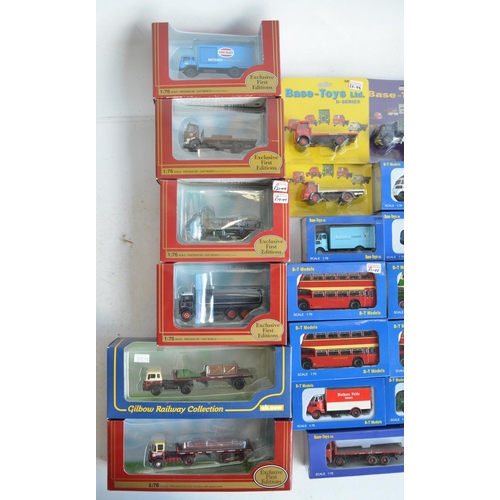 1193 - Collection of 1/76 scale diecast vehicle models from Oxford Diecast, Base-Toys, Gilbow, EFE and Horn... 