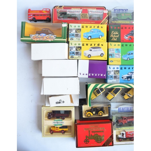 1196 - Collection of diecast model vehicles from Lledo, Oxford, Corgi and Matchbox including 6x 1/43 scale ... 