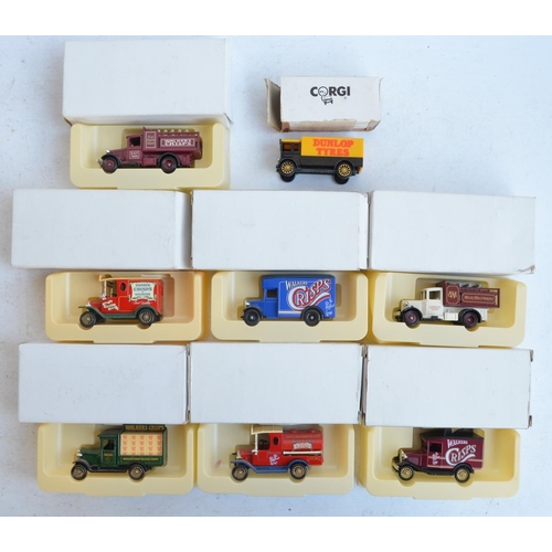 1196 - Collection of diecast model vehicles from Lledo, Oxford, Corgi and Matchbox including 6x 1/43 scale ... 