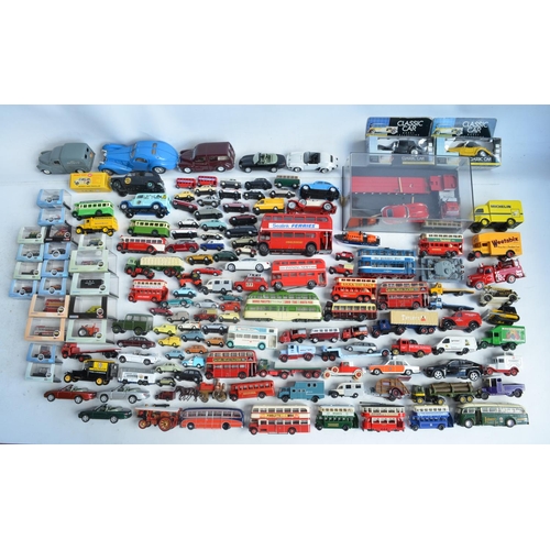 1197 - Collection of diecast model vehicles, various scales and manufacturers to include boxed Oxford Dieca... 