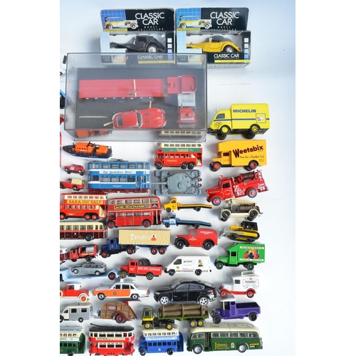 1197 - Collection of diecast model vehicles, various scales and manufacturers to include boxed Oxford Dieca... 