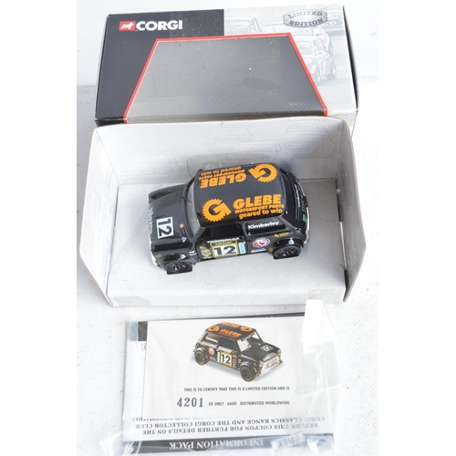 1201 - Collection of diecast Mini Cooper models from Corgi to include 05506 The Italian Job 3 Mini set, 045... 