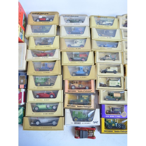 1203 - Collection of diecast vehicle models from Matchbox and Lledo (all very dusty but generally very good... 