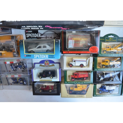 1204 - Collection of diecast model vehicles from Lledo, Matchbox, Polistil, Corgi etc including Corgi 342 T... 