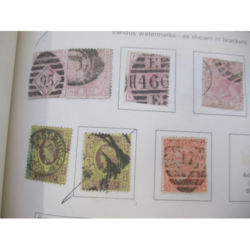 828 - Two albums cont. c19th/20th British stamps to inc. over 100 penny reds in predominantly used conditi... 