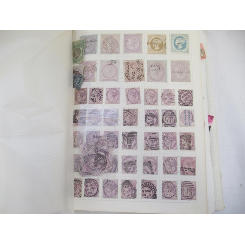 828 - Two albums cont. c19th/20th British stamps to inc. over 100 penny reds in predominantly used conditi... 