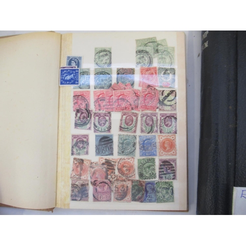 828 - Two albums cont. c19th/20th British stamps to inc. over 100 penny reds in predominantly used conditi... 