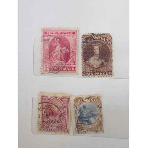 829 - Three albums cont. c19th/20th New Zealand, Australian and other stamps