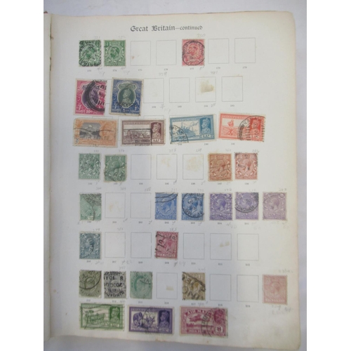 833 - 5 folders cont. c20th stamps from India, France, China, Poland, Ethiopia, Egypt, Brazil, etc.