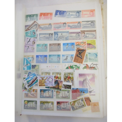 836 - 6 folders cont. c20th stamps from Canada, Cuba, Norway, Ceylon, Thailand, etc.