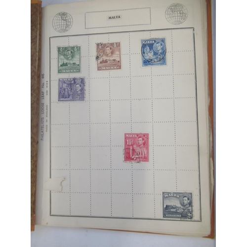 837 - 6 folders cont. assorted International c20th stamps