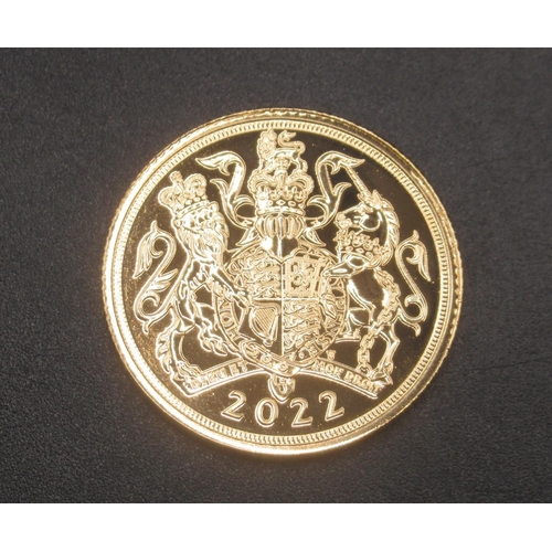 601 - Elizabeth II 2022 Sovereign